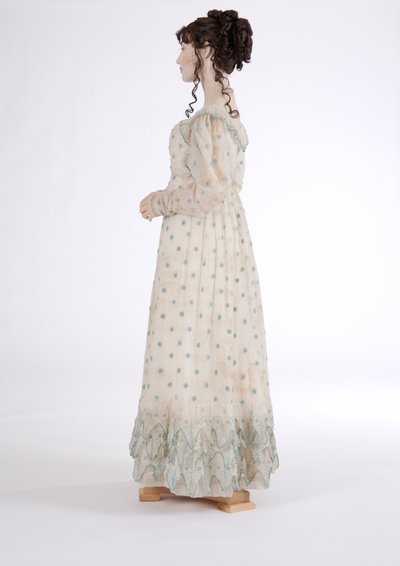 Side view of a day dress, c.1815 by English School