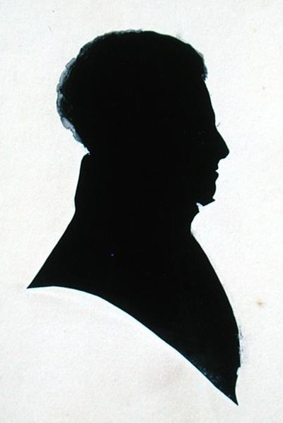 Silhouette of GB, from Michael Faraday