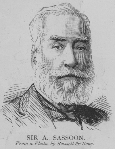 Sir A Sassoon by English School