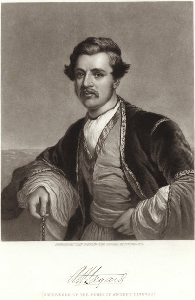 Sir Austen Henry Layard by English School