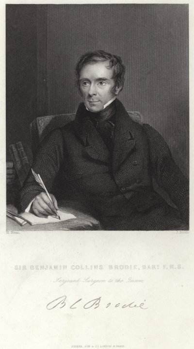 Sir Benjamin Collins Brodie by English School