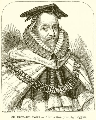 Sir Edward Coke by English School