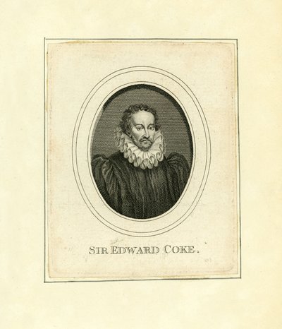 Sir Edward Coke by English School