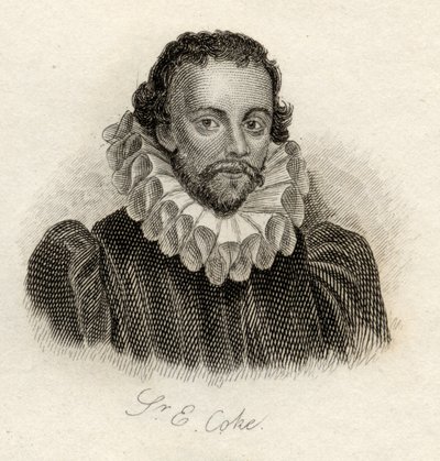 Sir Edward Coke, from 