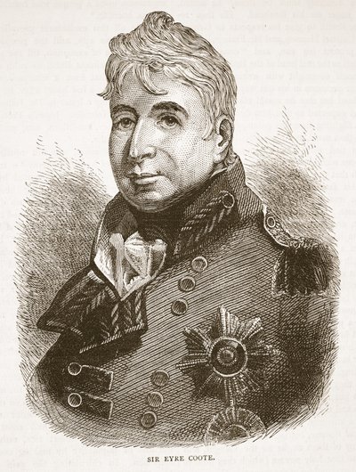 Sir Eyre Coote, Illustration from Cassell