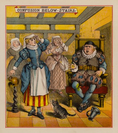 Sir Francis Drake And His Goblins by English School
