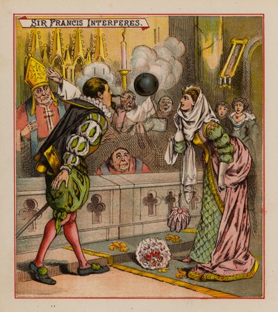 Sir Francis Drake and His Goblins by English School