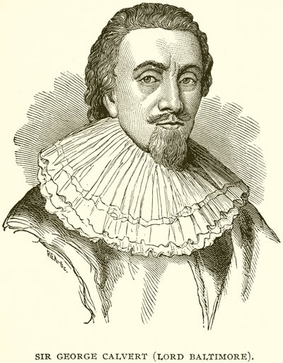 Sir George Calvert (Lord Baltimore) by English School