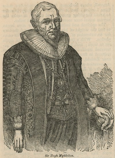 Sir Hugh Myddelton by English School