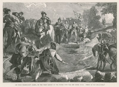 Sir Hugh Myddeltons glory, or the first issuing of the water into the New River Head by English School