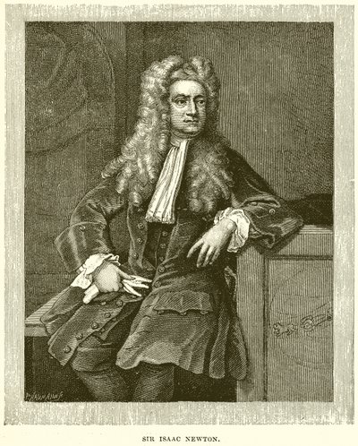 Sir Isaac Newton by English School