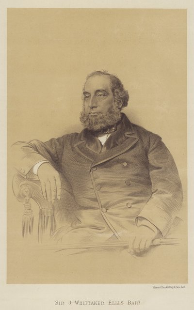 Sir J Whittaker Ellis, Baronet by English School