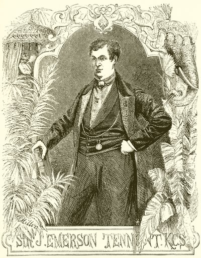 Sir James Emerson Tennent by English School