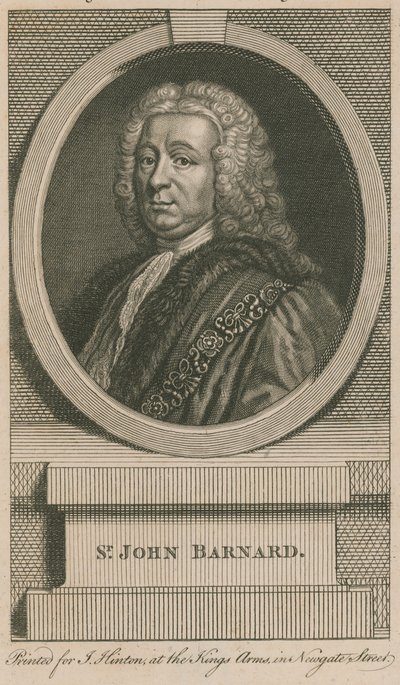 Sir John Barnard, Lord Mayor of London by English School