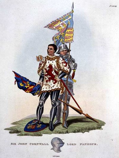 Sir John Cornwall, Lord Fanhope by English School