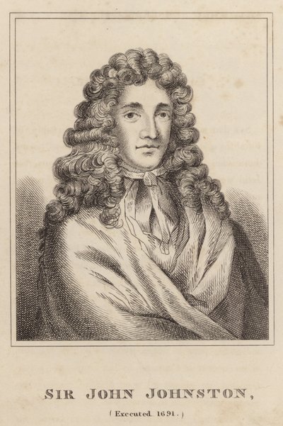 Sir John Johnston, Executed 1691 by English School