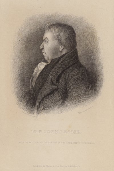 Sir John Leslie by English School