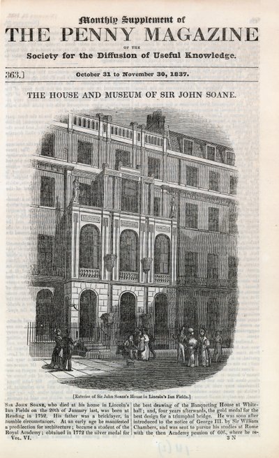 Sir John Soane Museum by English School