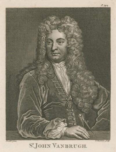 Sir John Vanbrugh, architect and dramatist by English School