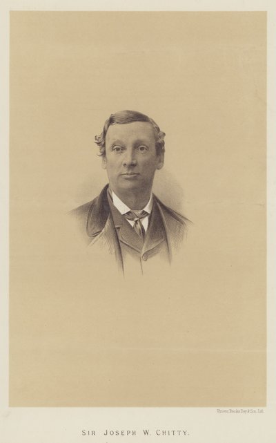 Sir Joseph W Chitty by English School