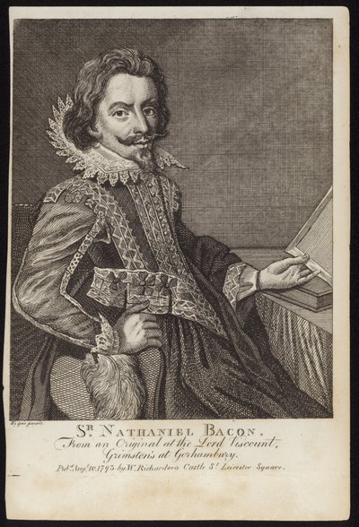 Sir Nathaniel Bacon by English School