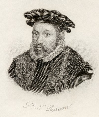 Sir Nicholas Bacon, from 