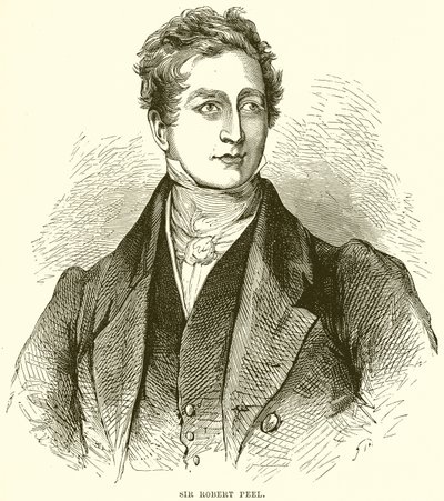 Sir Robert Peel by English School