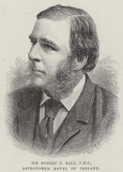 Sir Robert S Ball, FRS, Astronomer Royal of Ireland by English School