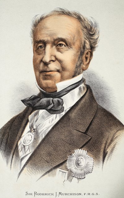 Sir Roderick Murchison, illustration from The Pictorial Edition of the Life and Discoveries of David Livingstone by J. Ewing Richie by English School