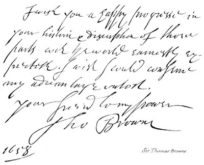 Sir Thomas Browne by English School