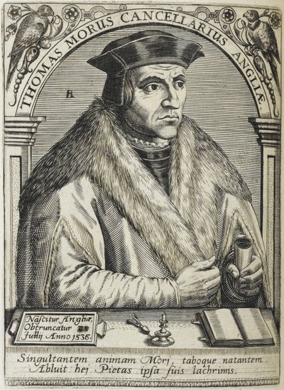 Sir Thomas More, Saint, illustration from 