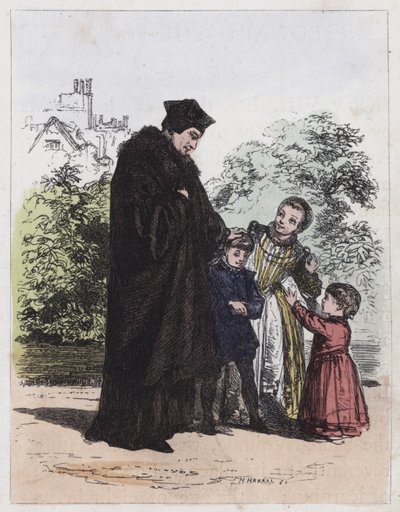 Sir Thomas More and his Children by English School