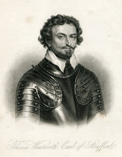 Sir Thomas Wentworth, 1st Earl of Strafford (1593-1641) by English School