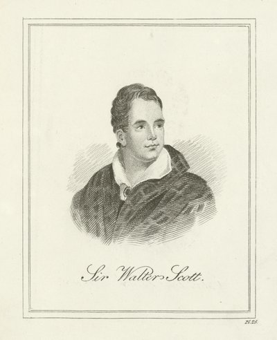 Sir Walter Scott by English School