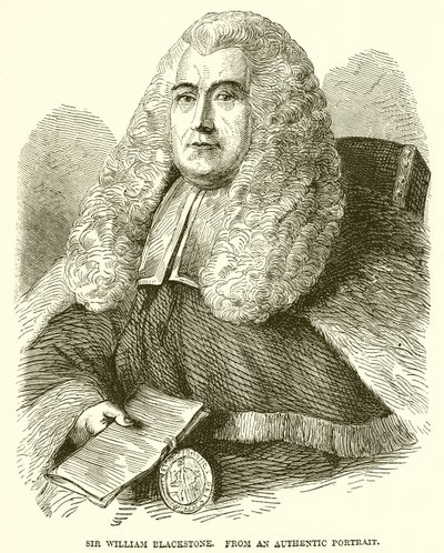Sir William Blackstone by English School