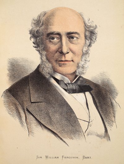 Sir William Ferguson, Bart, illustration from The Pictorial Edition of the Life and Discoveries of David Livingstone by J. Ewing Richie by English School