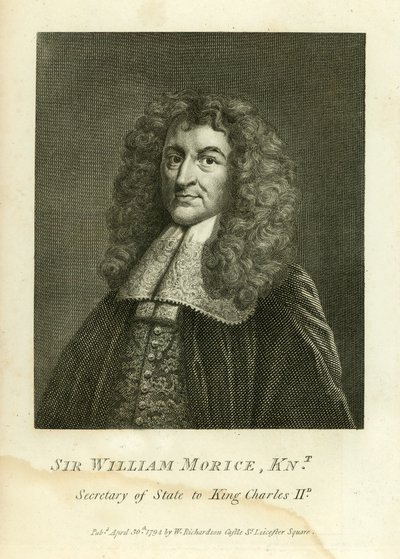 Sir William Morice by English School