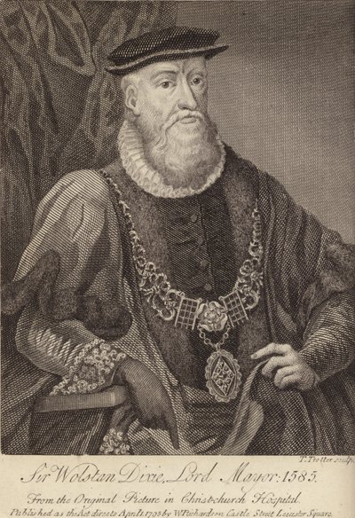 Sir Wolstan Dixie, Lord Mayor by English School