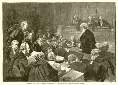 Sitting on the Parnell Commission: Pigott under Cross-Examination by English School