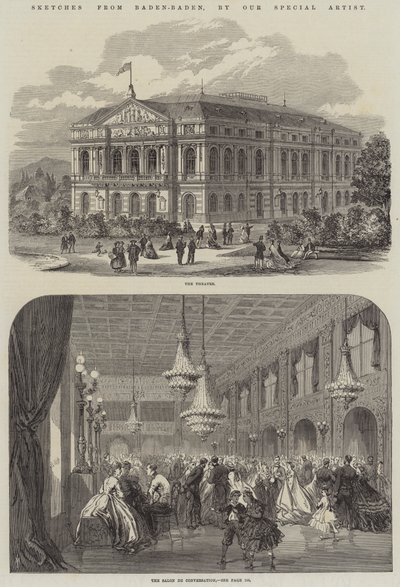 Sketches from Baden-Baden by English School