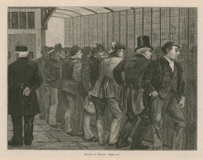 Sketches in Newgate by English School