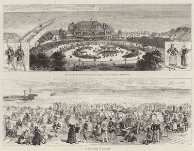 Sketches of Boulogne by English School