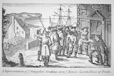 Smugglers Breaking Open the King