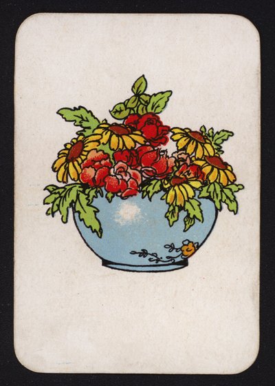 Snap Game Card: Bowl of Flowers by English School