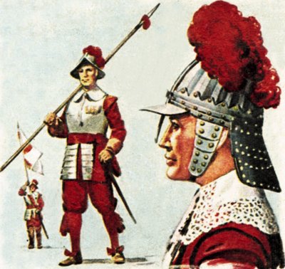 Soldiers of the Honourable Artillery Company by English School