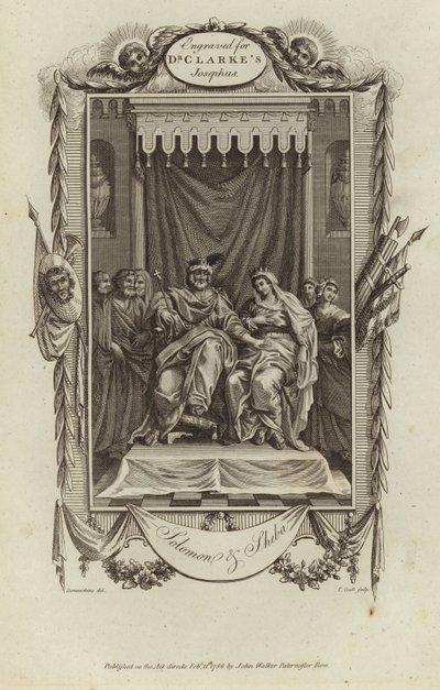 Solomon and Sheba by English School