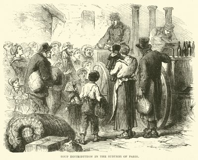 Soup Distribution in the Suburbs of Paris by English School