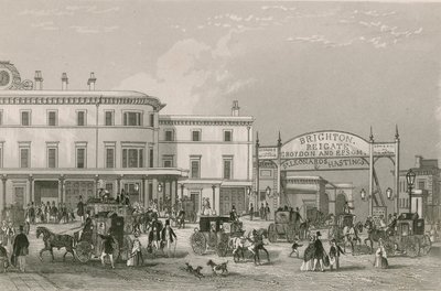 South Eastern Railway Station, London Bridge by English School