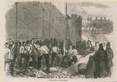 Spade Drill at the Tower by English School