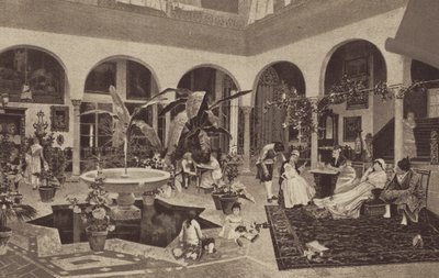Spanish Interior by English School